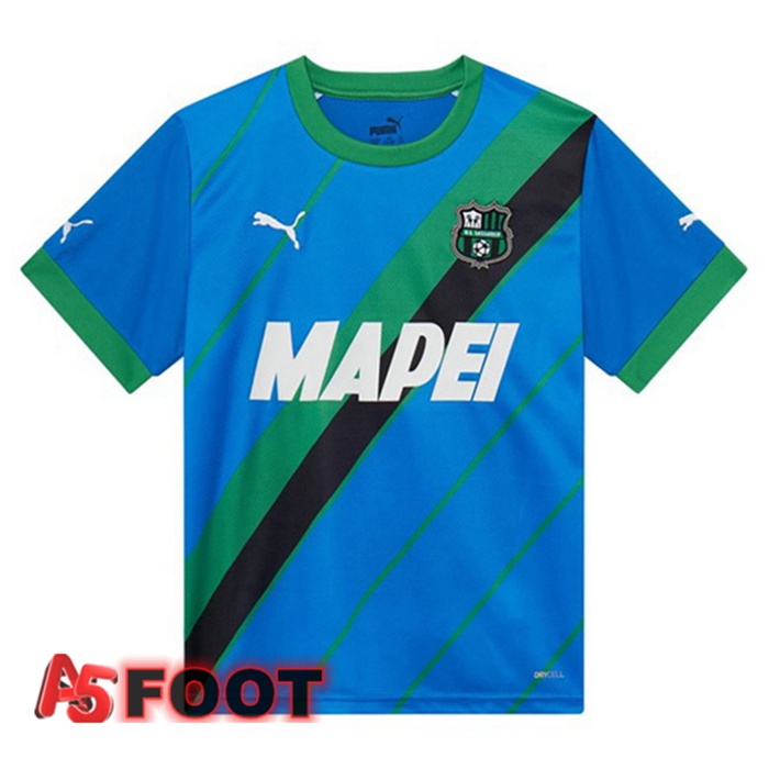 Maillot Foot US Sassuolo Third Bleu 2022/2023
