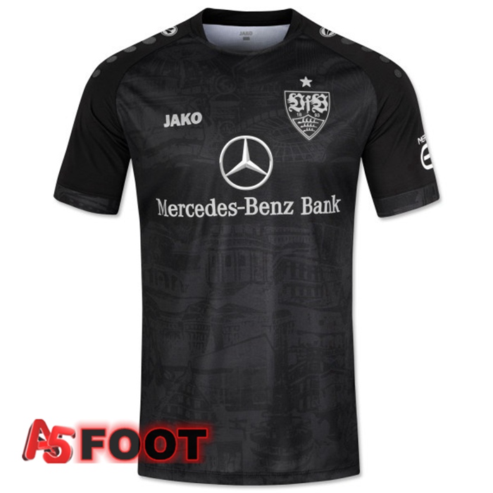 Maillot Foot VfB Stuttgart Third Noir 2022/2023