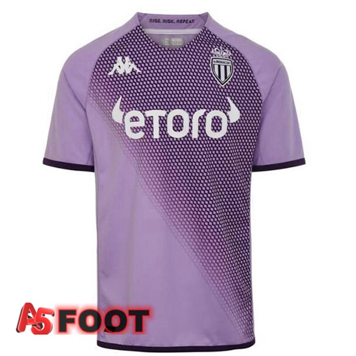Maillot Foot AS Monaco Third Pourpre 2022/2023