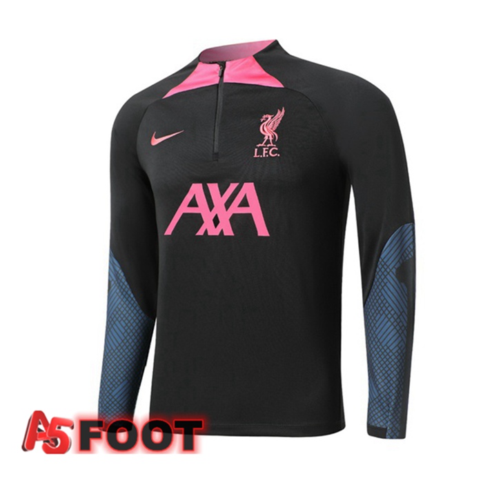 Training Sweatshirt FC Liverpool Homme Noir 2022/2023