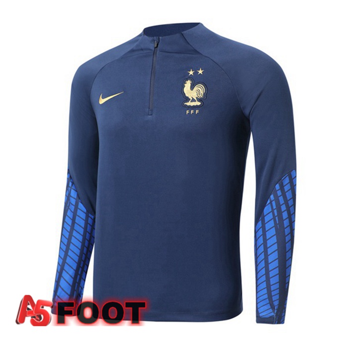 Training Sweatshirt France Homme Cyan 2022/2023