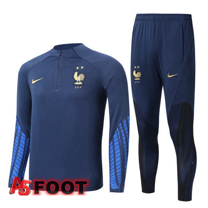 Survetement Foot France Cyan 2022/2023