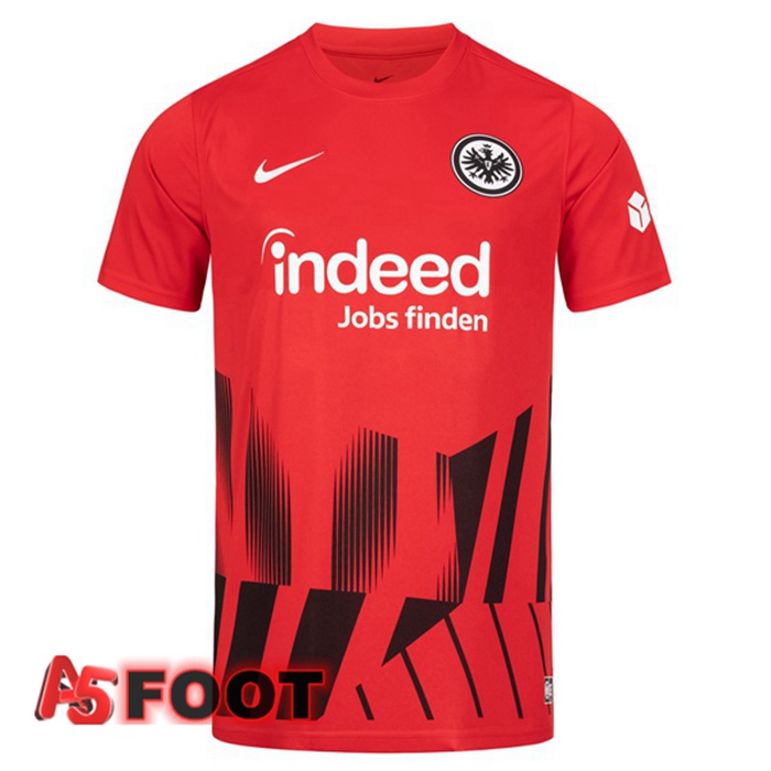 Maillot Foot Eintracht Frankfurt Third Rougec 2022/2023