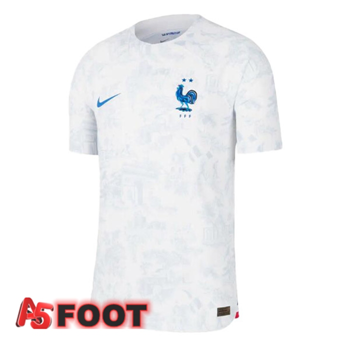 Maillot Equipe de France Exterieur Blanc 2022/2023