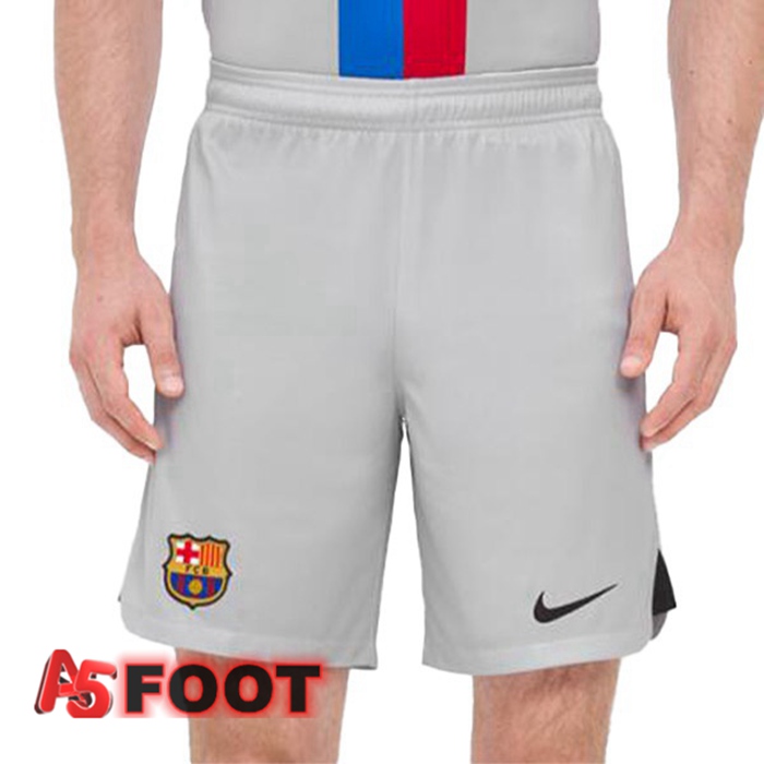 Short Foot FC Barcelone Third Gris 2022/2023