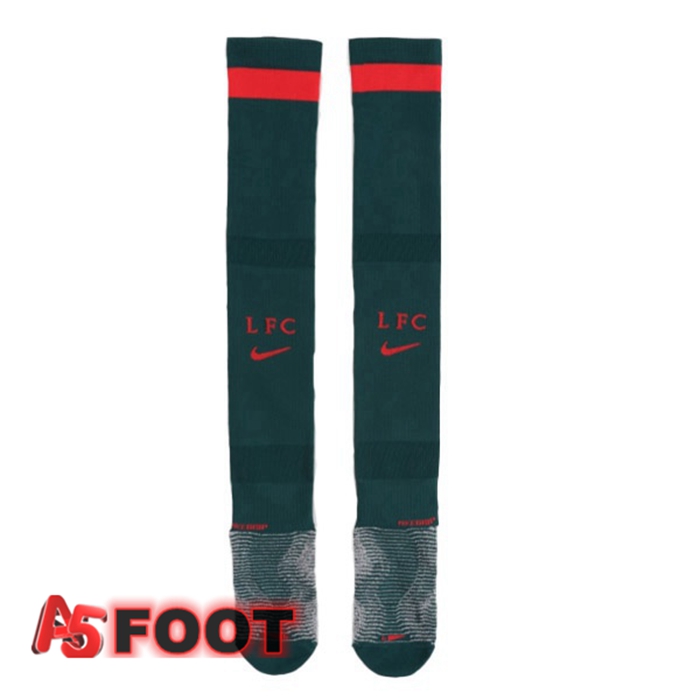 Chaussettes Foot FC Liverpool Third Vert 2022/2023