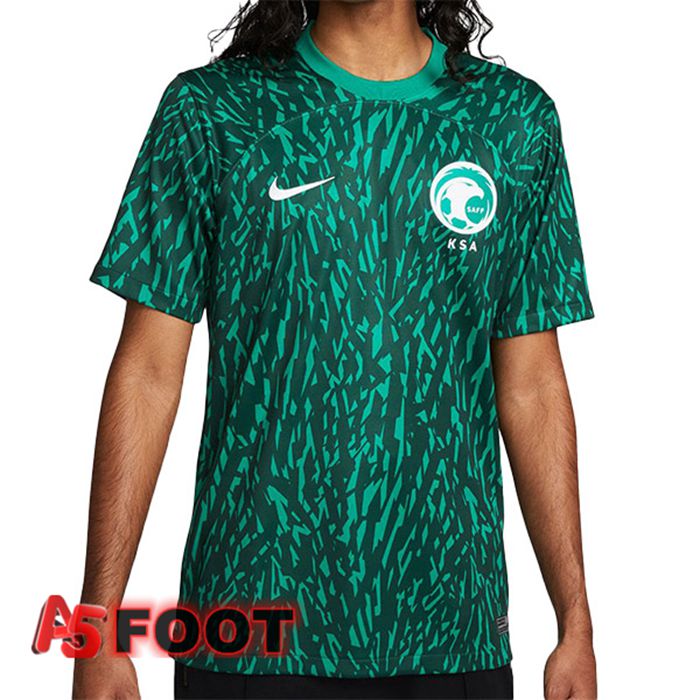 Maillot Equipe De Arabie Saoudite Exterieur Vert Coupe du monde 2022