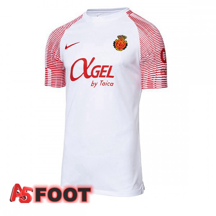 Maillot Foot RCD Mallorca Third Blanc Rouge 2022/2023