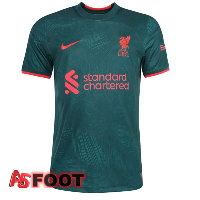 Maillot Foot FC Liverpool Third Vert 2022/2023