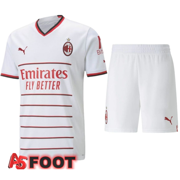 Ensemble Maillot Foot Milan AC Exterieur + Short 2022/2023