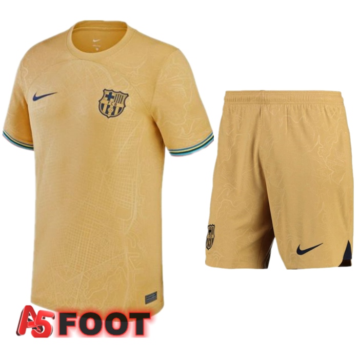 Ensemble Maillot Foot FC Barcelone Exterieur + Short 2022/2023