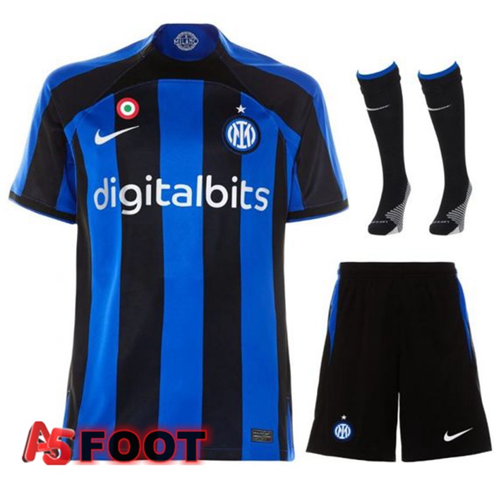 Ensemble Maillot Foot Inter Milan Domicile (Short + Chaussettes) 2022/2023