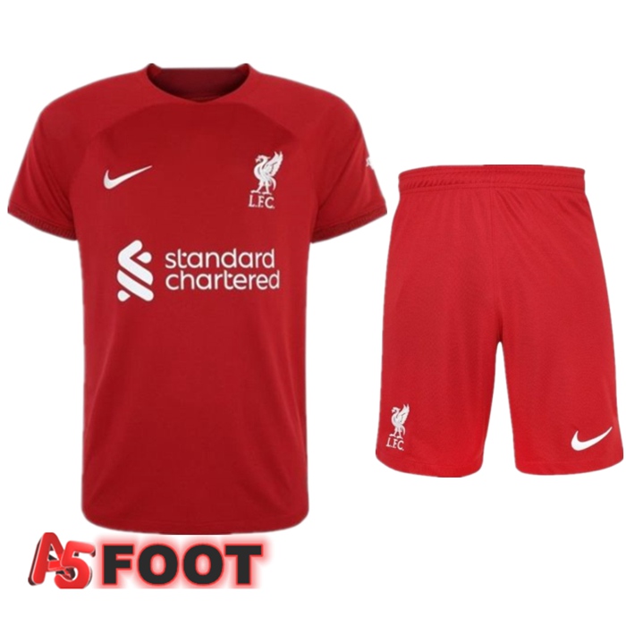 Ensemble Maillot Foot FC Liverpool Domicile + Short 2022/2023