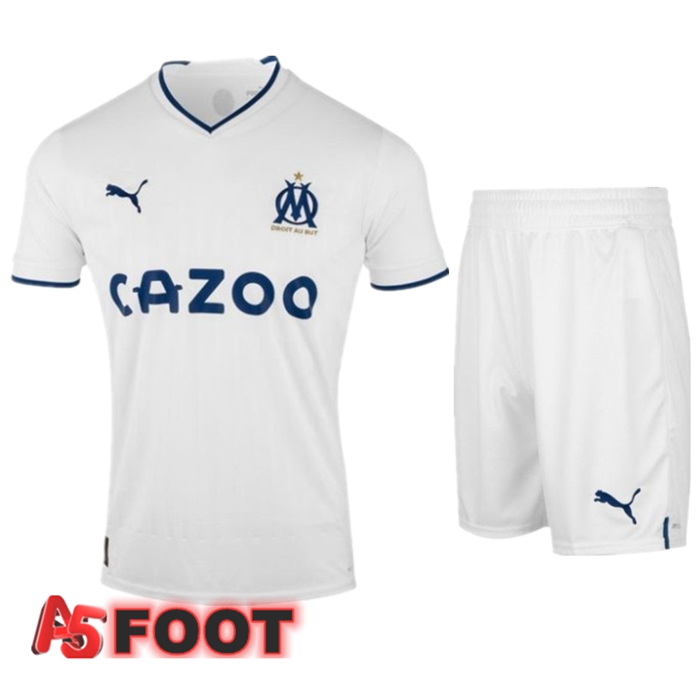 Ensemble Maillot Foot Marseille OM Domicile + Short 2022/2023
