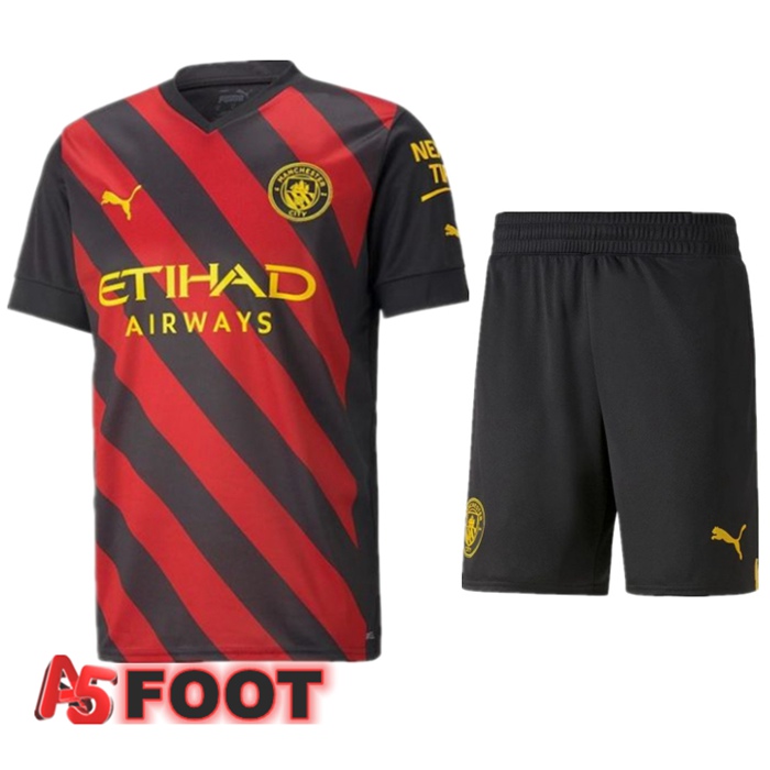 Ensemble Maillot Foot Manchester City Exterieur + Short 2022/2023