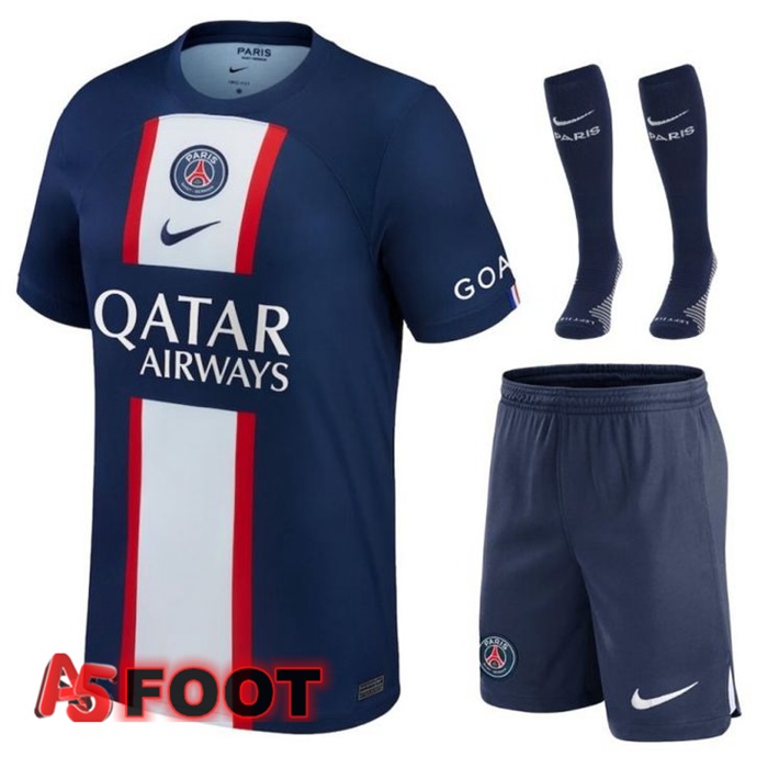 Ensemble Maillot Foot Paris PSG Domicile (Short + Chaussettes) 2022/2023