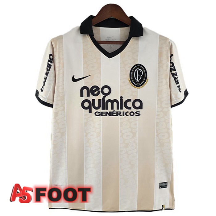 Maillot Foot Corinthians Retro Édition 100e Anniversaire Marron 2010