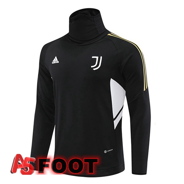 Training Sweatshirt Juventus Col haut Noir 2022/2023