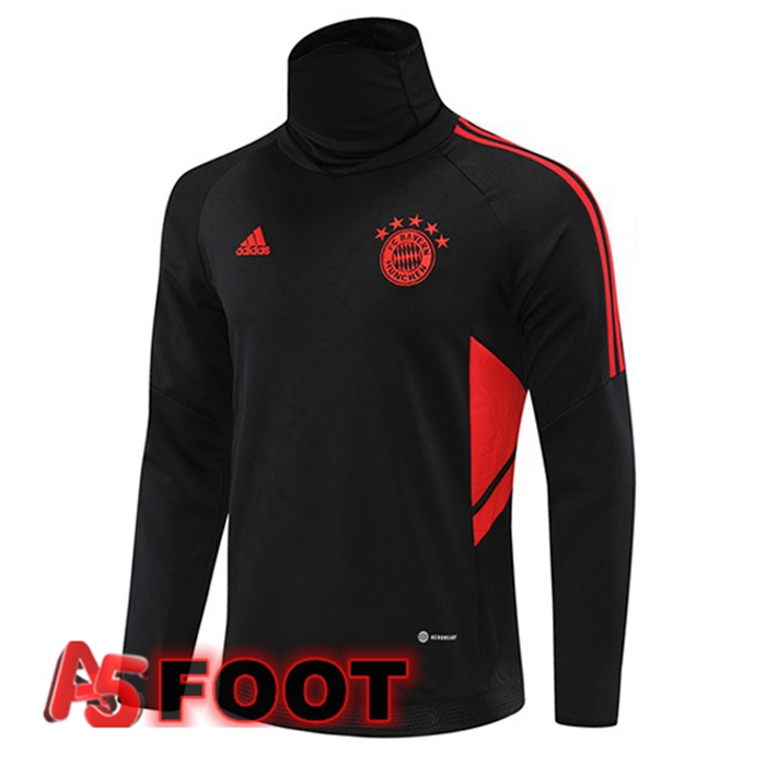 Training Sweatshirt Bayern Munich Col haut Noir 2022/2023