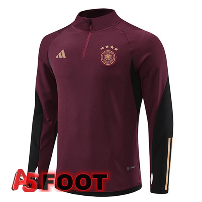 Training Sweatshirt Allemagne Rouge 2022/2023