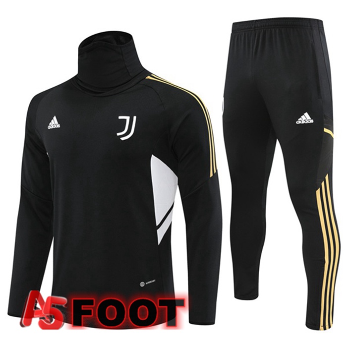 Survetement De Foot Juventus Col haut Noir 2022/2023