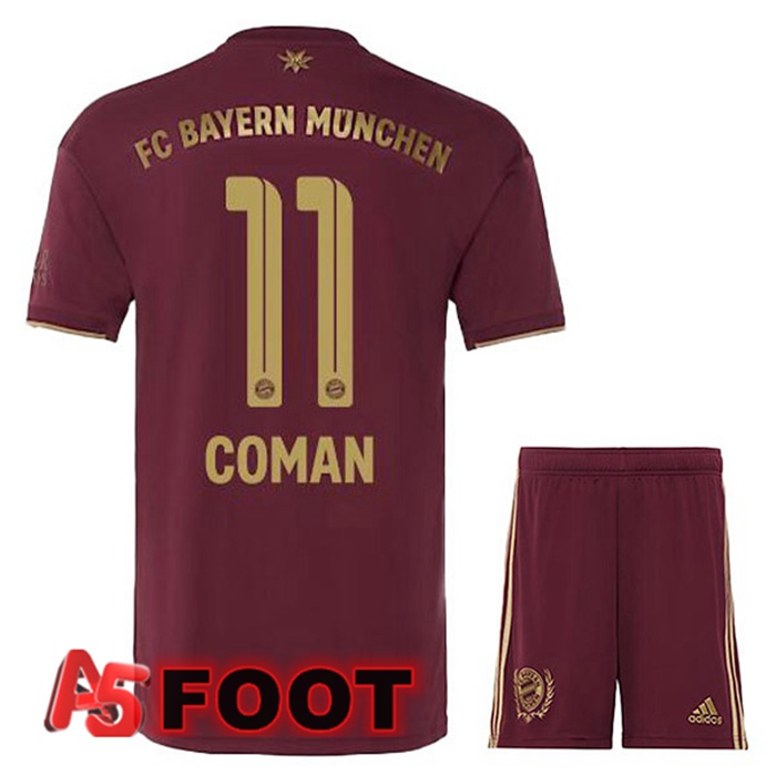 Maillot Foot Bayern Munich (Coman 11) Enfant Edition Speciale Rouge 2022/2023
