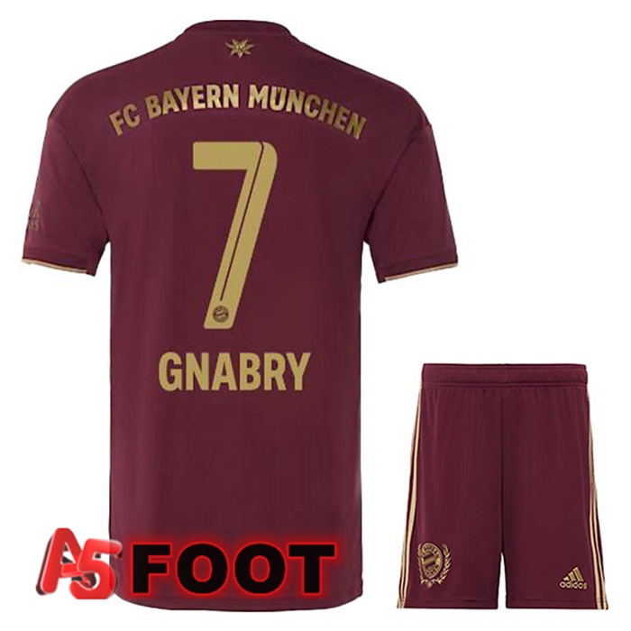 Maillot Foot Bayern Munich (Gnabry 7) Enfant Edition Speciale Rouge 2022/2023