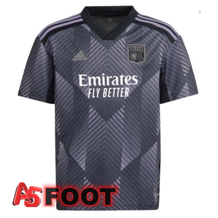 Maillot Foot Lyon OL Third Gris 2022/2023