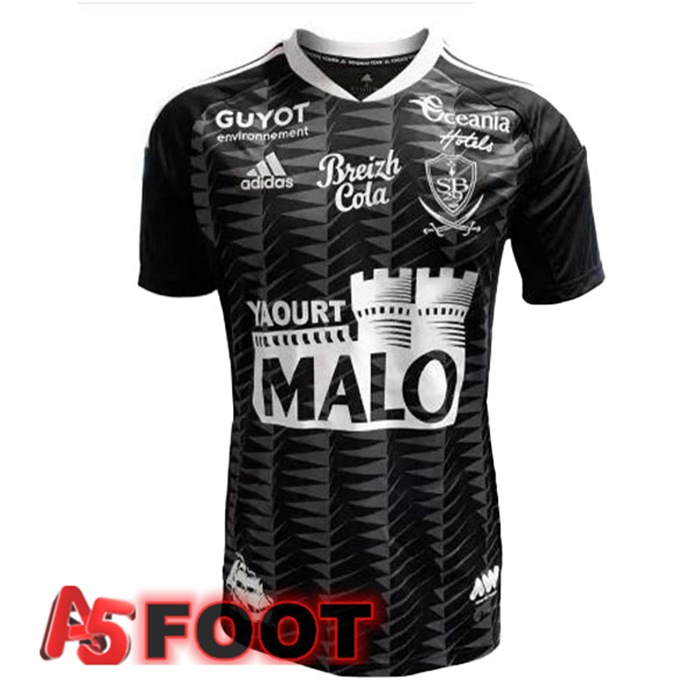 Maillot Foot Stade Brestois Third Noir 2022/2023