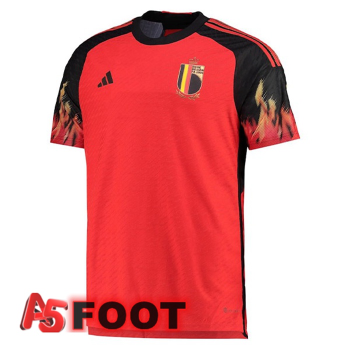 Maillot Equipe De Belgique Domicile Rouge 2022/2023