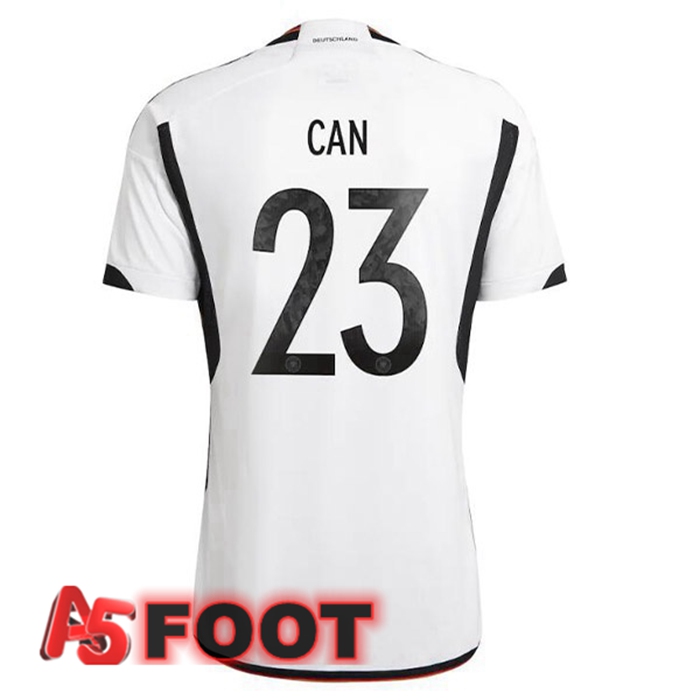 Maillot Equipe De Allemagne (CAN 23) Domicile Noir Blanc 2022/2023