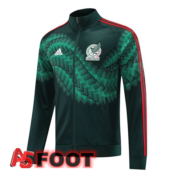 Veste Foot Mexique Vert Noir 2022/2023