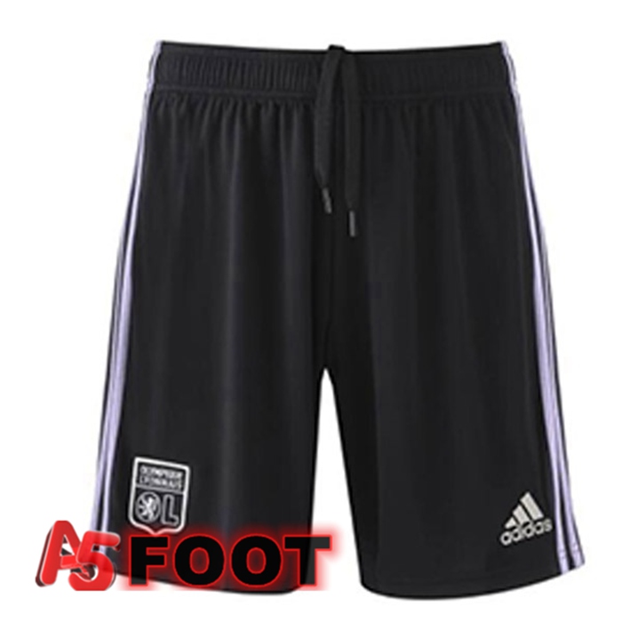 Short De Foot Lyon OL Third Noir 2022/2023