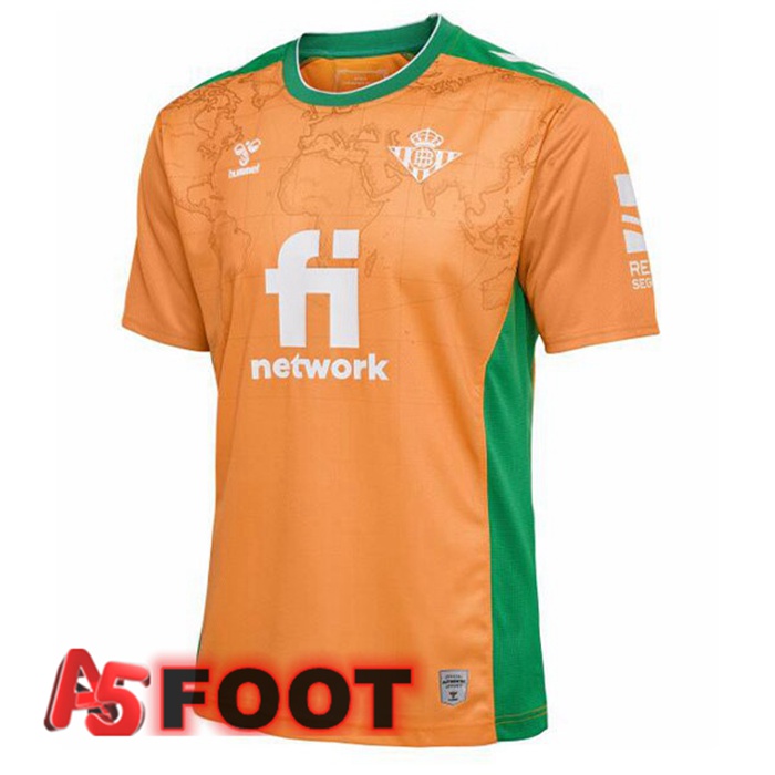Maillot Foot Real Betis Third Orange 2022/2023