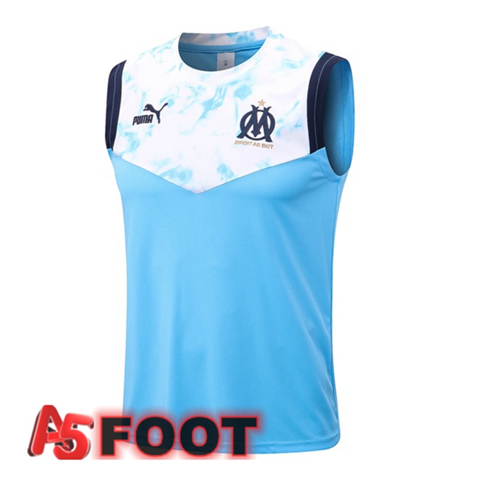Gilet De Foot Marseille OM Bleu Blanc 2022/2023