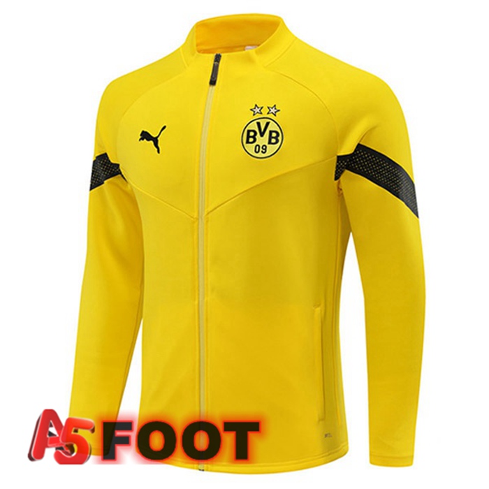 Veste Foot Dortmund BVB Jaune 2022/2023