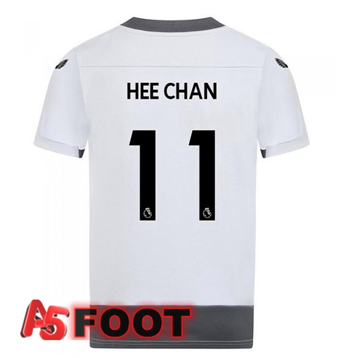 Maillot Foot Wolves (TRINCAO 11) Third Blanc Gris 2022/2023
