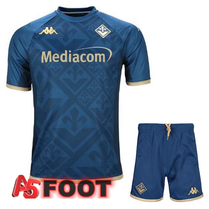 Maillot Foot ACF Fiorentina Enfant Third Bleu Royal 2022/2023