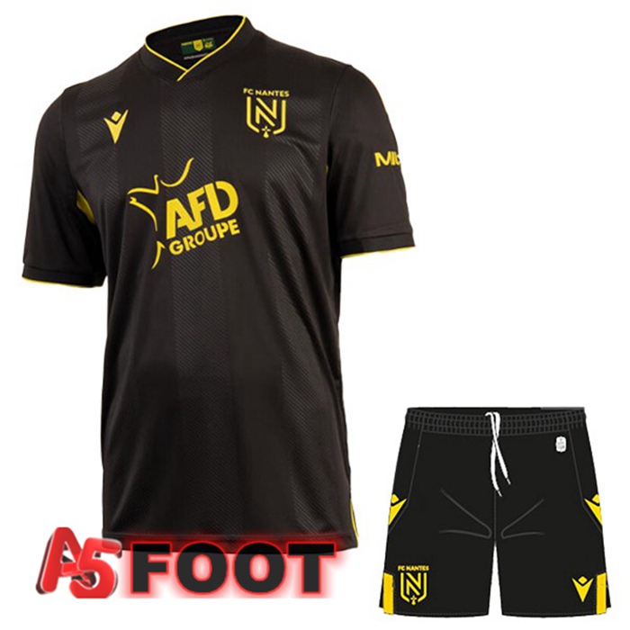 Maillot Foot FC Nantes Enfant Third Noir 2022/2023