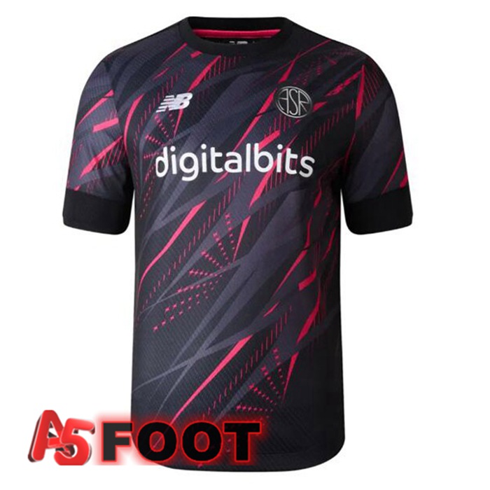 Maillot Foot AS Roma Third Noir 2022/2023