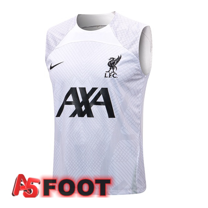 Gilet De Foot FC Liverpool Blanc 2022/2023