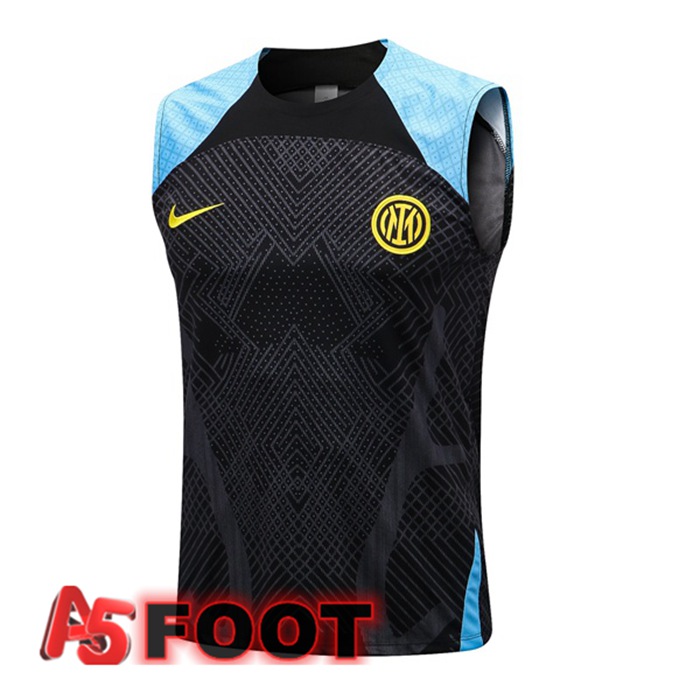 Gilet De Foot Inter Milan Noir 2022/2023