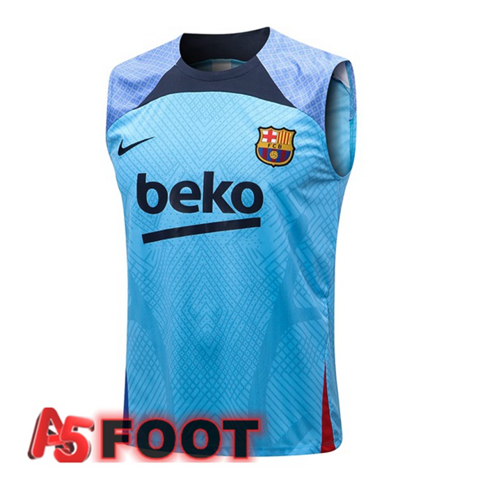 Gilet De Foot FC Barcelone Bleu 2022/2023