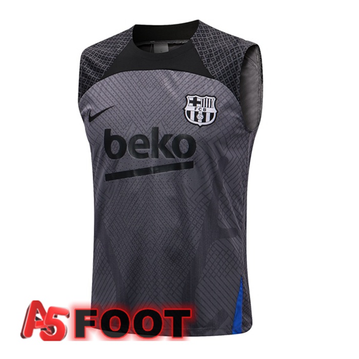 Gilet De Foot FC Barcelone Gris 2022/2023