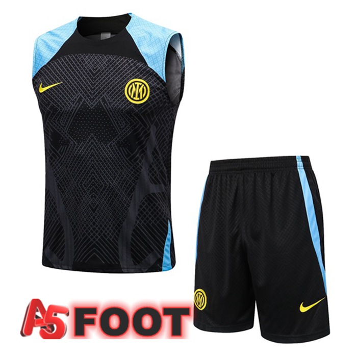 Gilet De Foot Inter Milan + Shorts Noir 2022/2023