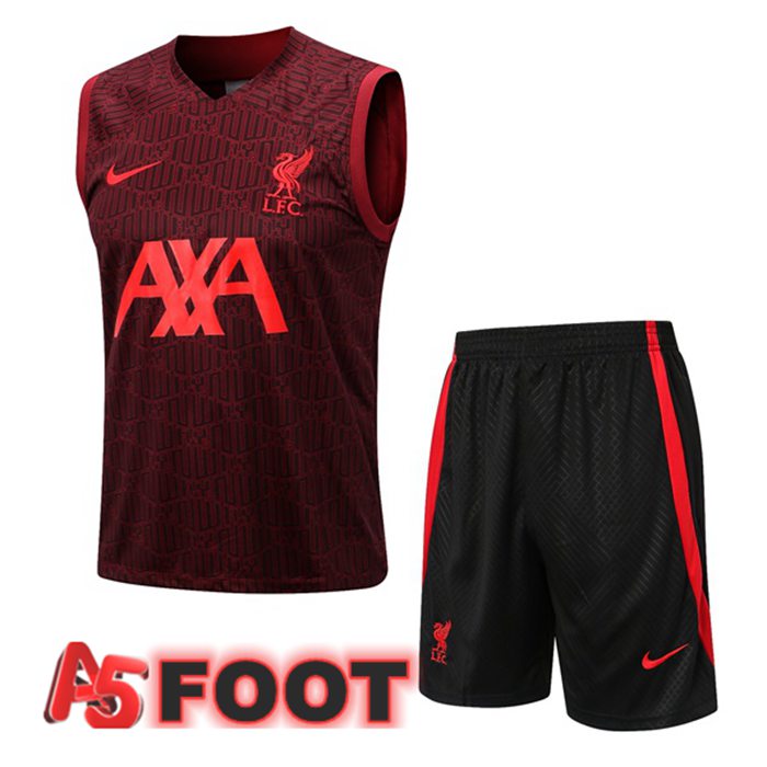 Gilet De Foot FC Liverpool + Shorts Rouge 2022/2023
