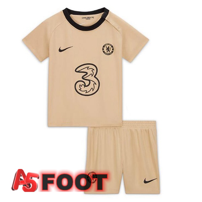 Maillot Foot FC Chelsea Enfant Third Marron 2022/2023