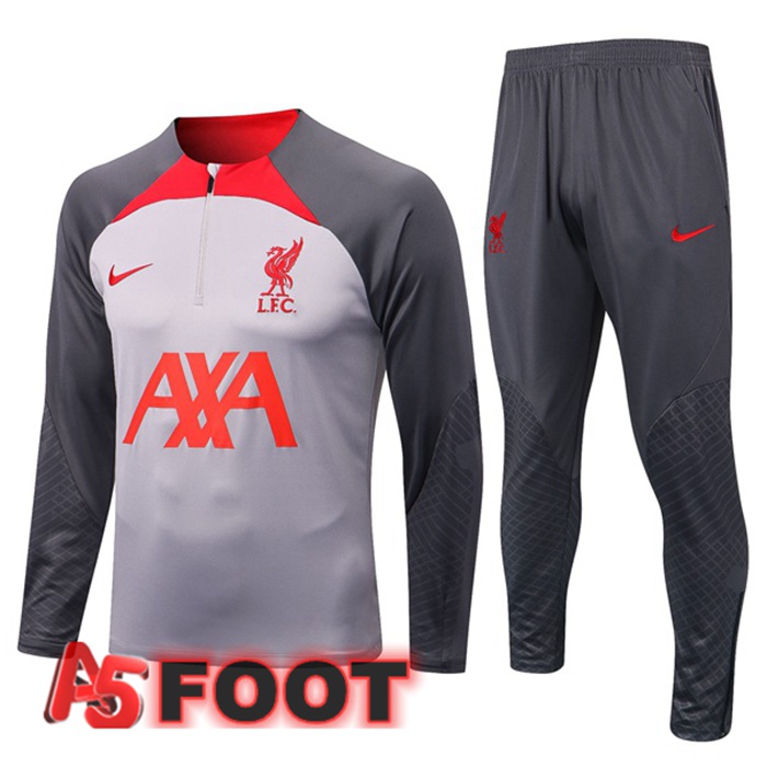 Survetement De Foot FC Liverpool Gris 2022/2023