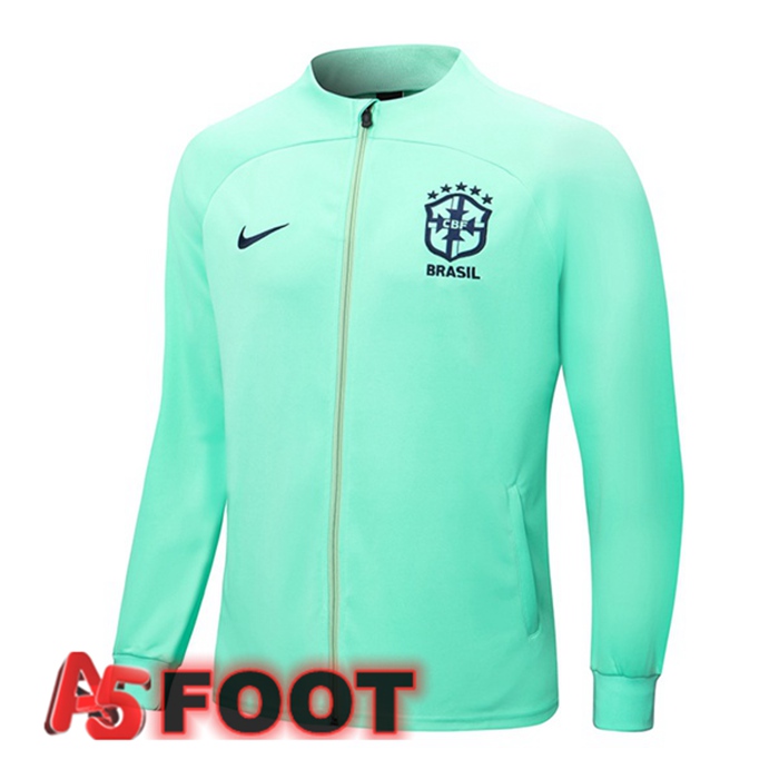 Veste Foot Bresil Vert 2022/2023