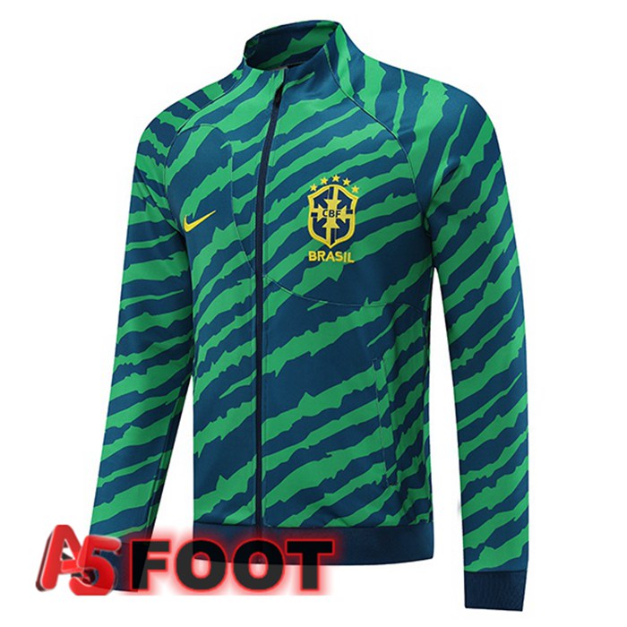 Veste Foot Bresil Vert 2022/2023